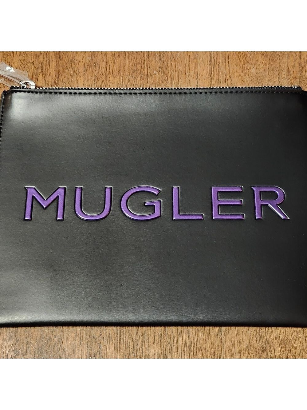 Mugler Black and Purple Men's Bag